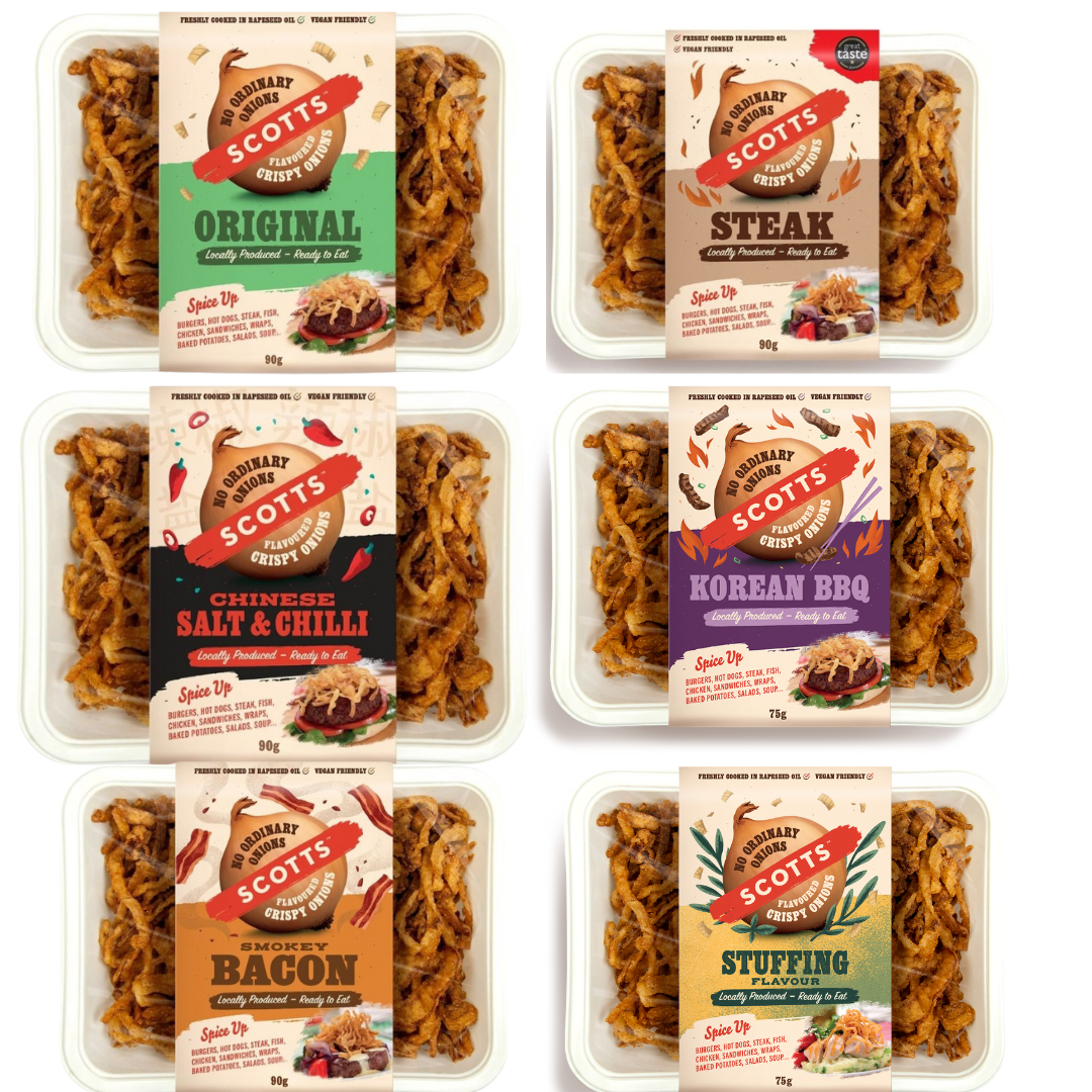 Scotts Crispy Onions Mixed Flavours