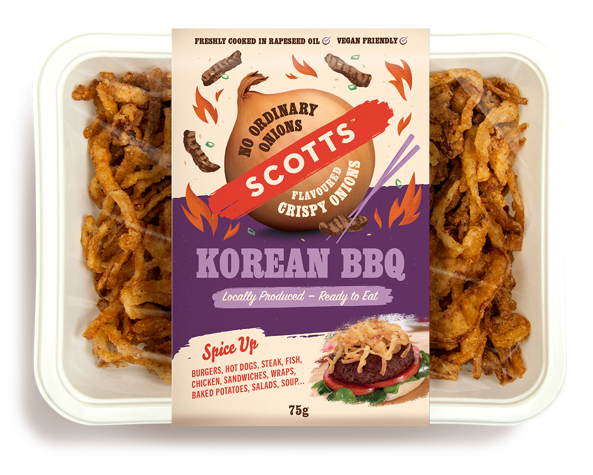 Scotts Crispy Onions Korean BBQ Flavour