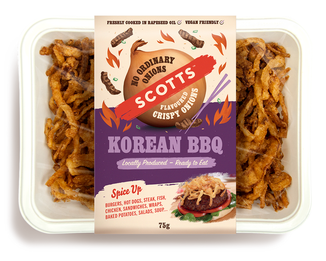 Scotts Crispy Onions Korean BBQ Flavour