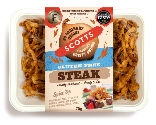 GLUTEN FREE CRISPY ONIONS - STEAK 75g