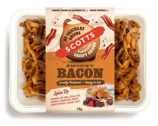 Scotts Crispy Onions Smokey Bacon Flavour