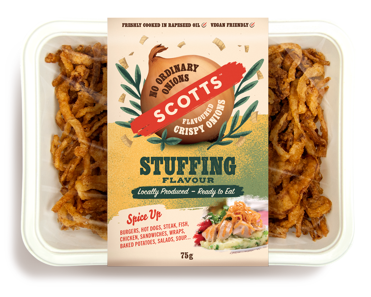 Scotts Crispy Onions Stuffing Flavour Limited Edition