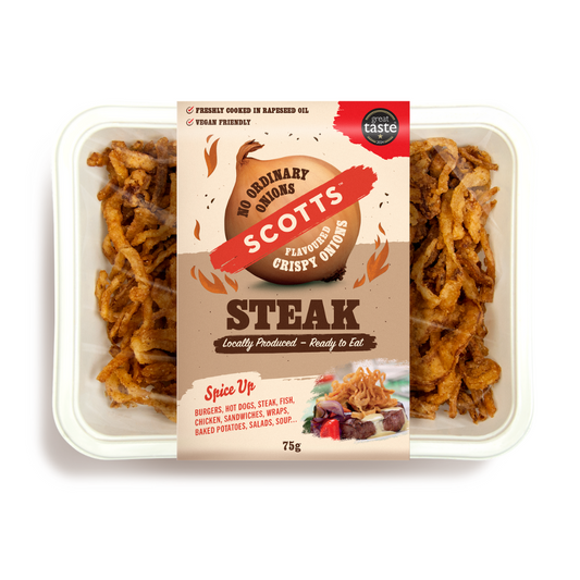 Scotts Crispy Onions Steak Flavour(GREAT TASTE WINNER 2024)