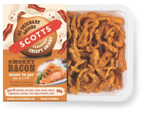Scotts Crispy Onions Smokey Bacon Flavour (12 x 75g)